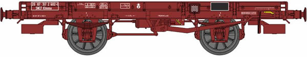 REE Modeles WB-444 - Wagon PLAT ex-PLM